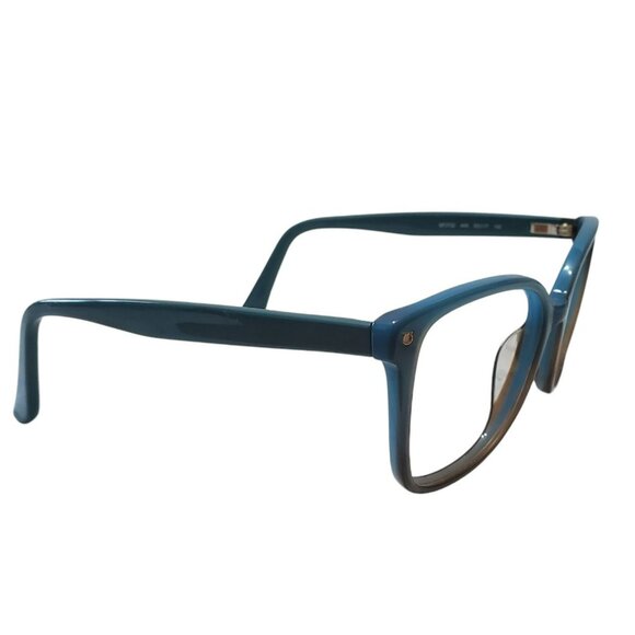 Salvatore Ferragamo Eyeglasses Italy SF2732 Aqua Brown Womens Square Frame Only - Picture 4 of 14
